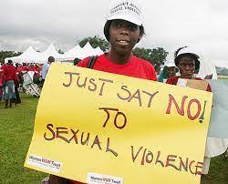Woman in the fight against human trafficking.